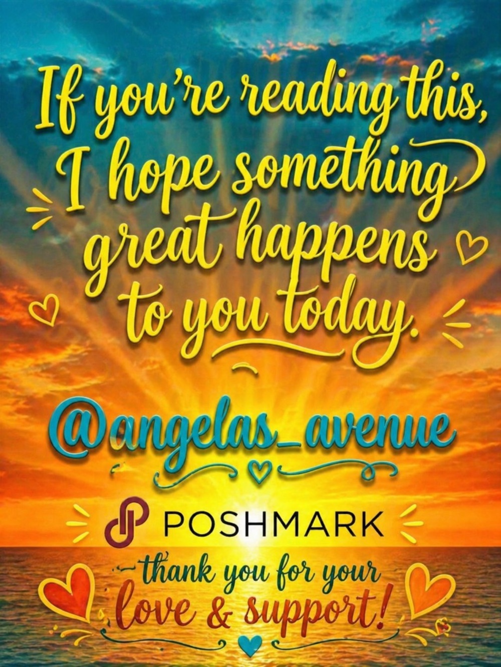 Hope Something 𝐆𝐑𝐄𝐀𝐓 happens to YOU!